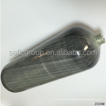 3litre 6.8litre 9litre high pressure carbon fiber composite cylinder tank use for SCBA with valve